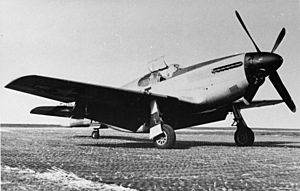 354th Fighter Group - P-51B Mustang at RAF Goxhill