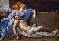 Annibale Carracci, Pietà, Kunsthistorichen, Vienna