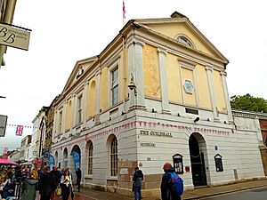 Barnstaple Guildhall from south