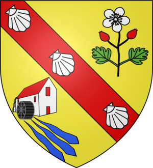 Blason ville fr Espiet 33
