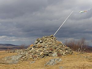 Brace Mountain summit cairn