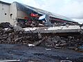 Canton End (Ninian Park) during demolition