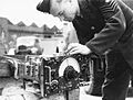Checking An RAF Bombers Wireless Receiver CH6223
