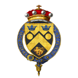 Coat of Arms of Cameron "Kim" Cobbold, 1st Baron Cobbold, KG, GCVO, PC, DL