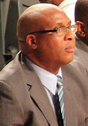 Corey Williams (basketball, born 1970) 2013.jpg