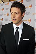 Cory Monteith at GLAAD Awards