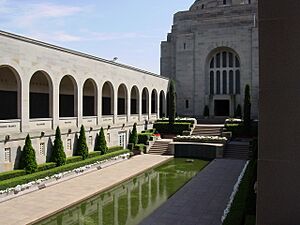 Courtyard, Australian War Memorial