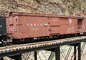 D&RGW boxcar 3132 NPS