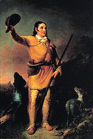 Davy Crockett by John Gadsby Chapman
