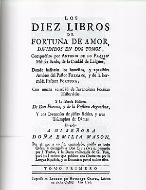 Diez libros de fortuna y amor, LO FRASSO