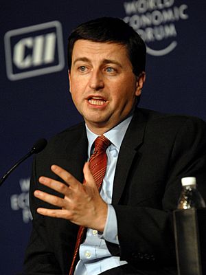 Douglas Alexander at the India Economic Summit 2008