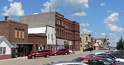 Downtown Pender: north side of Main Street