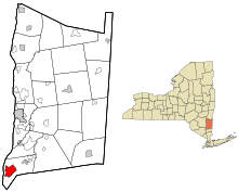 Location of Beacon, New York
