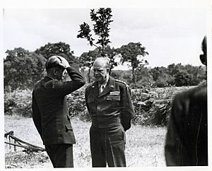 Dwight Eisenhower and Anthony Eden
