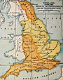 England map from Wikiatlas