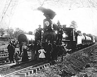 First run of Grand Canyon Railway