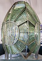 Fresnel Lens at Point Arena Lighthouse Museum