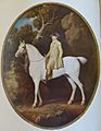 George Stubbs Selfportrait on horseback