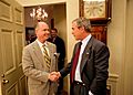 George W. Bush and Robert Aderholt