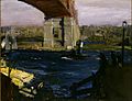 George Wesley Bellows - Bridge, Blackwell’s Island - Google Art Project
