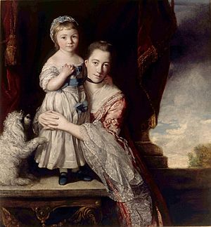 Georgiana,-Countess-Spencer,-and-her-Daughter-by-Sir-Joshua-Reynolds-600x645