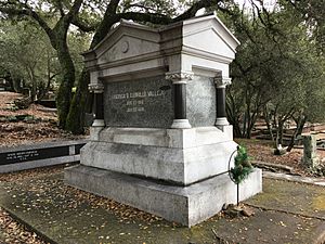 Grave of Francisca Benicia Carrillo and Mariano Guadalupe Vallejo - Stierch 2