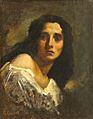 Gustave Courbet Portrait of a girl