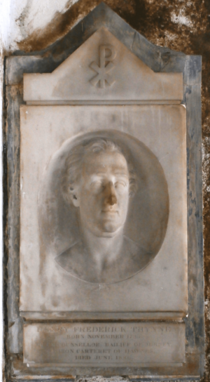 HenryThynne 1stBaronCarteret KilkhamptonChurch Cornwall