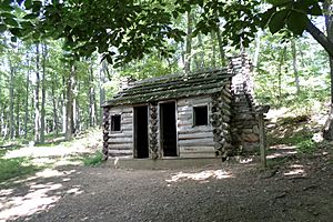 Hut at Jockey Hollow