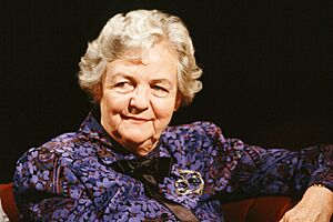 Jessica Mitford appearing on "After Dark, 20 August 1988