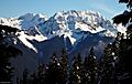 Johannesburg Mountain southwest aspect