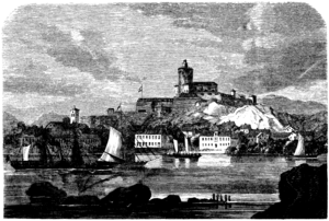Karlstens fästning (ur Svenska Familj-Journalen 1867)