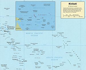 Kiribati map LOC