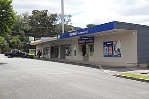 The small block of shops at Tui Crescent