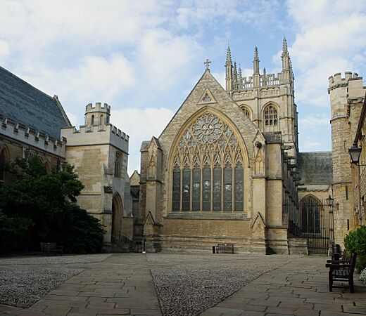 Merton College front quad