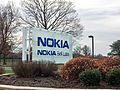 Nokia Bell Labs sign