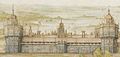 Nonsuch Palace watercolour detail