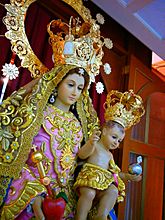 Original Image of Our Lady of Aranzazu in San Mateo