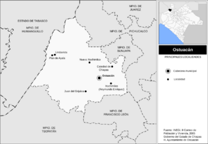 Ostuacan localidades