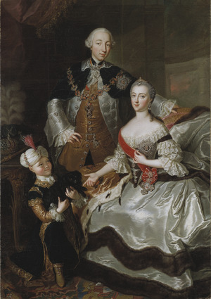 Peter III and Catherine II of Russia (Anna Rosina Lisiewska) - Nationalmuseum - 15939