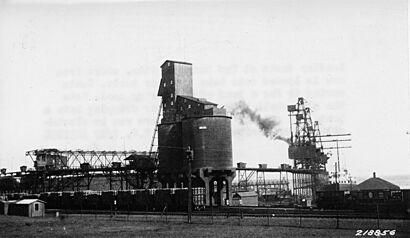Photograph of Loading Docks at Two Harbors, Minnesota - NARA - 2127490