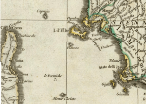 Piombino, Elba, State of the Presidios 1743