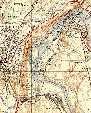 Power Canal (Turners Falls, Massachusetts) map