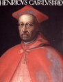 Ritratto di Enrico I del Portogallo (1587) - Cristofano dell'Altissimo (Galleria degli Uffizi)
