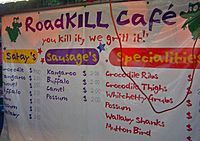 Roadkill cafe