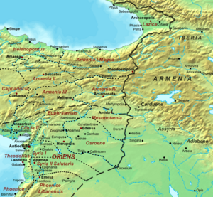 Roman-Persian Frontier, 565 AD