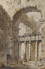 Ruins of a Basilica or Mausoleum MET 87.12.50