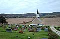 Rural Church Graveyard near Muscoda WI
