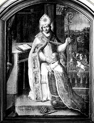 Saint Marculphe et le Roi de France