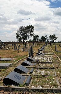 Sharpeville Massacre Graves, Phelindaba Cemetery, Sharpeville, Vereeniging, South Africa.jpg